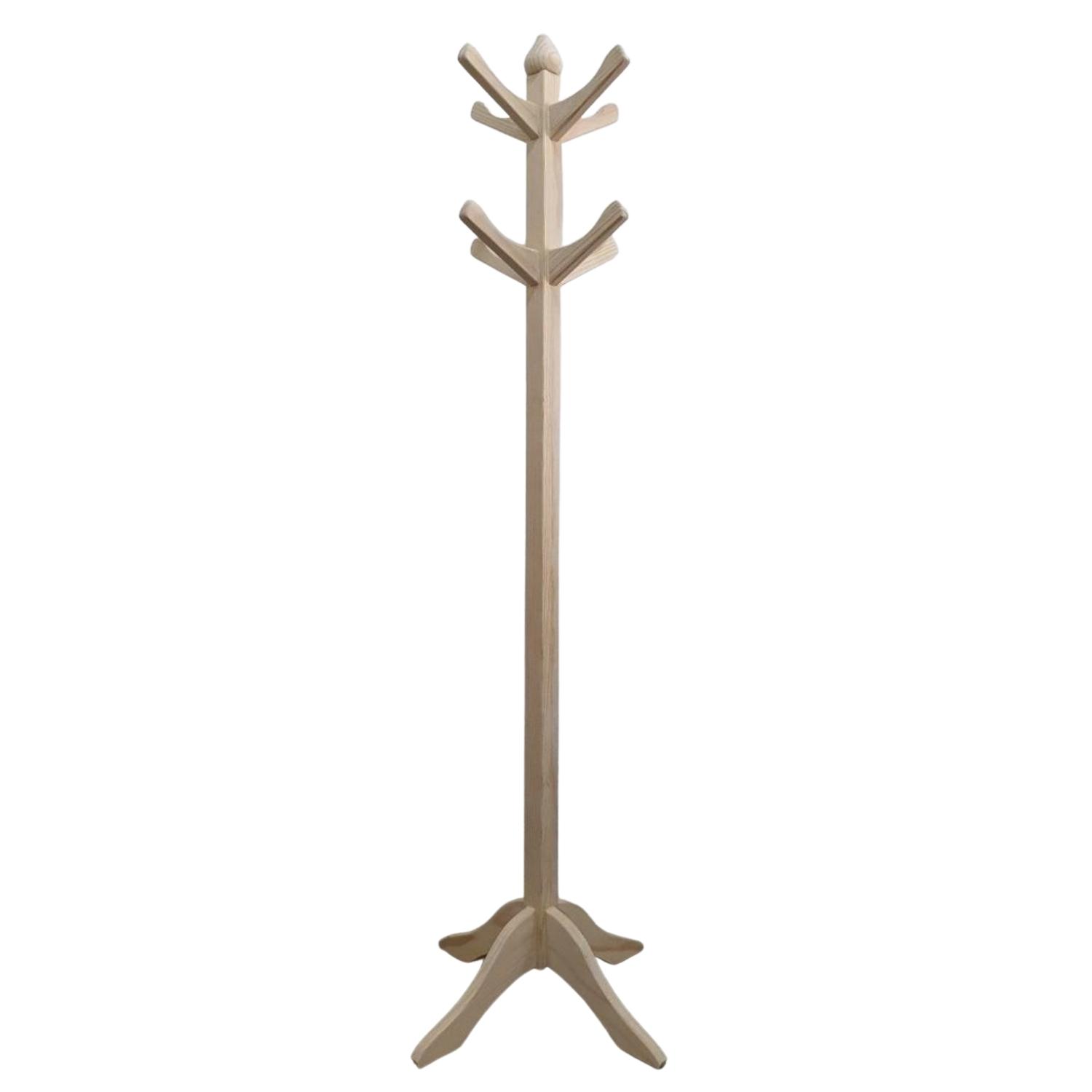 8 Hook Penny Hat Rack - RAW