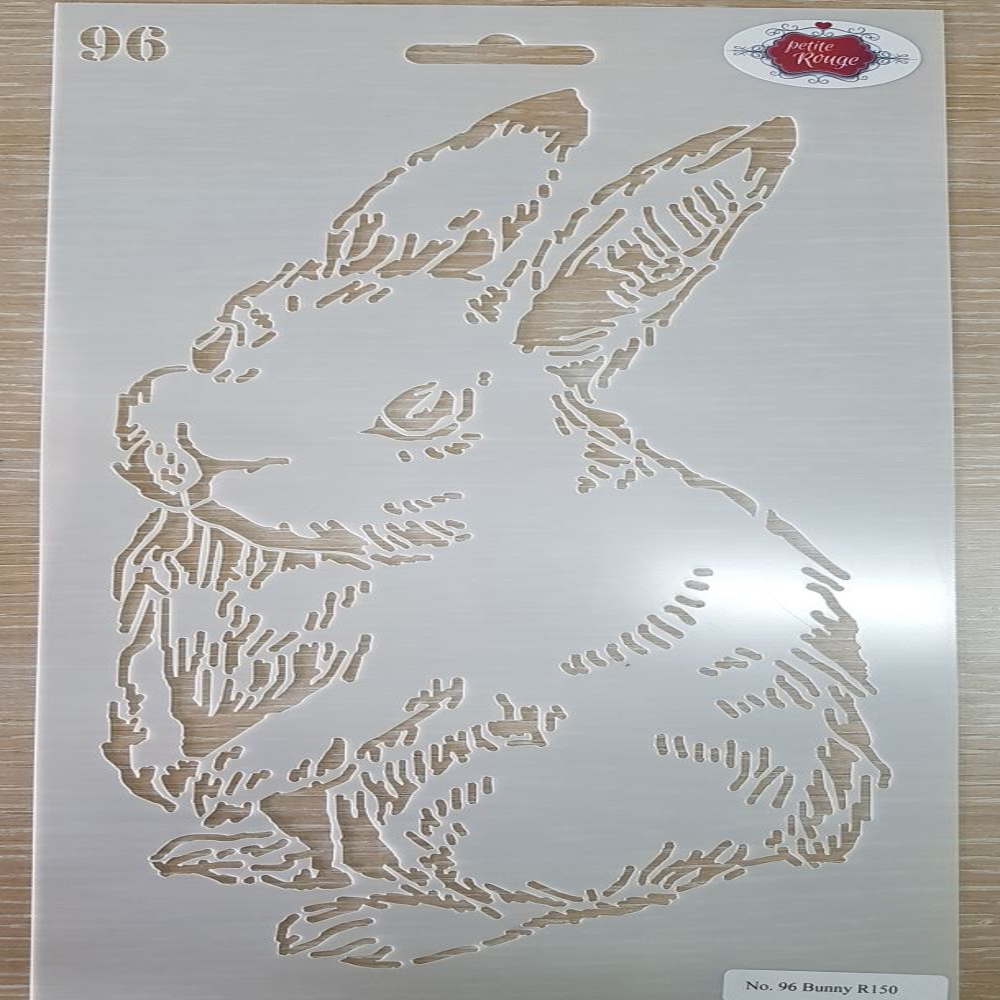 Bunny Stencil Nr 96 190mmX350mm