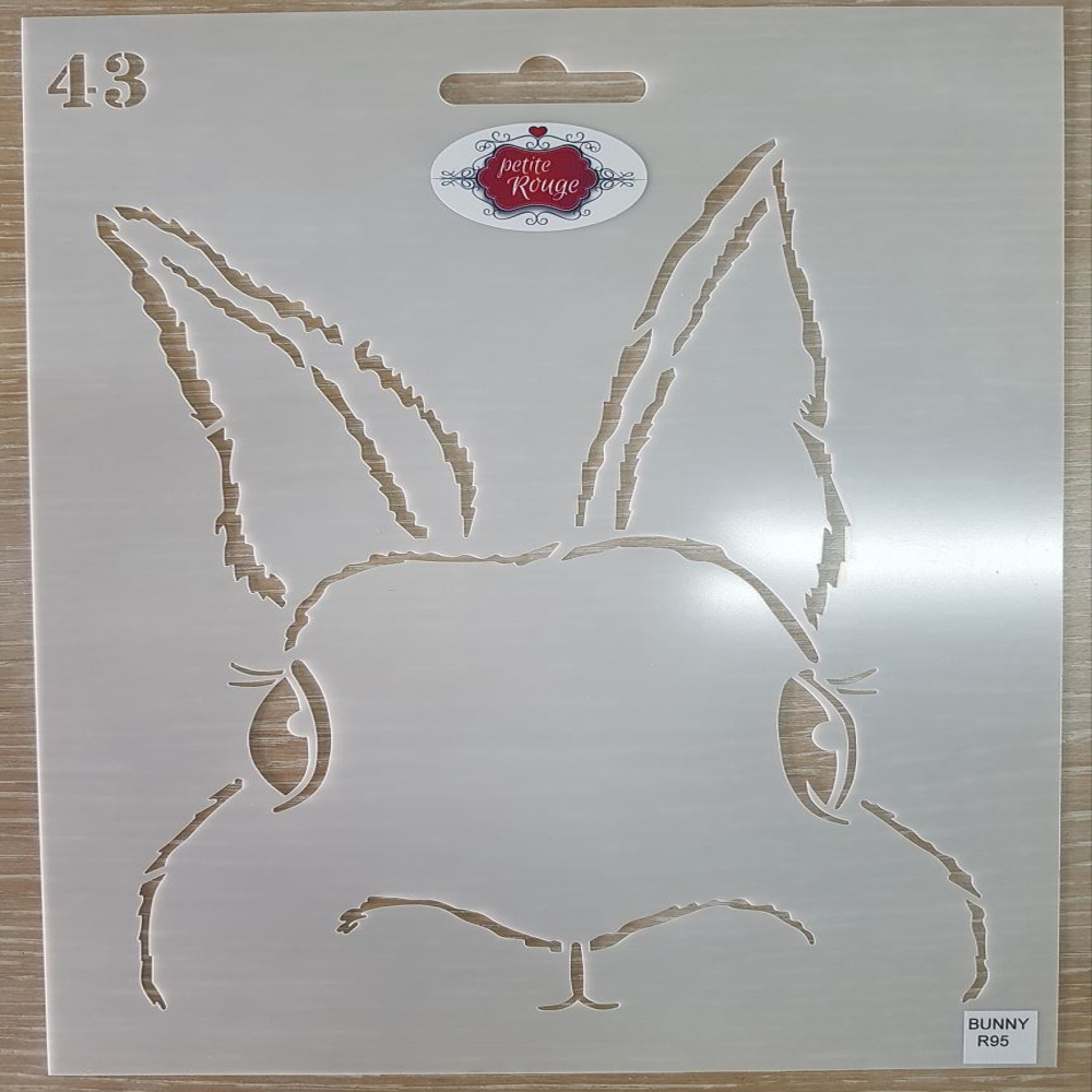 Bunny Stencil nr43