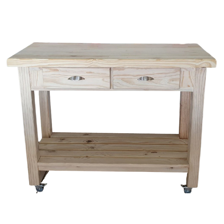 Butchers Block 1.2m + 2Dr - RAW