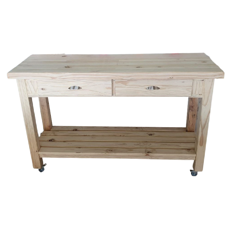 Butchers Block 1.5m + 2Dr - RAW