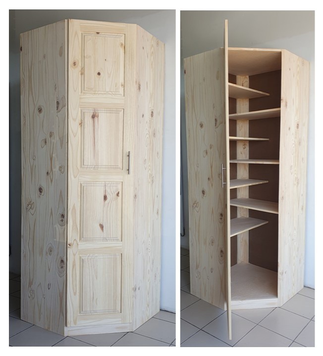 Corner Grocery Tall 2100X760X760 - RAW