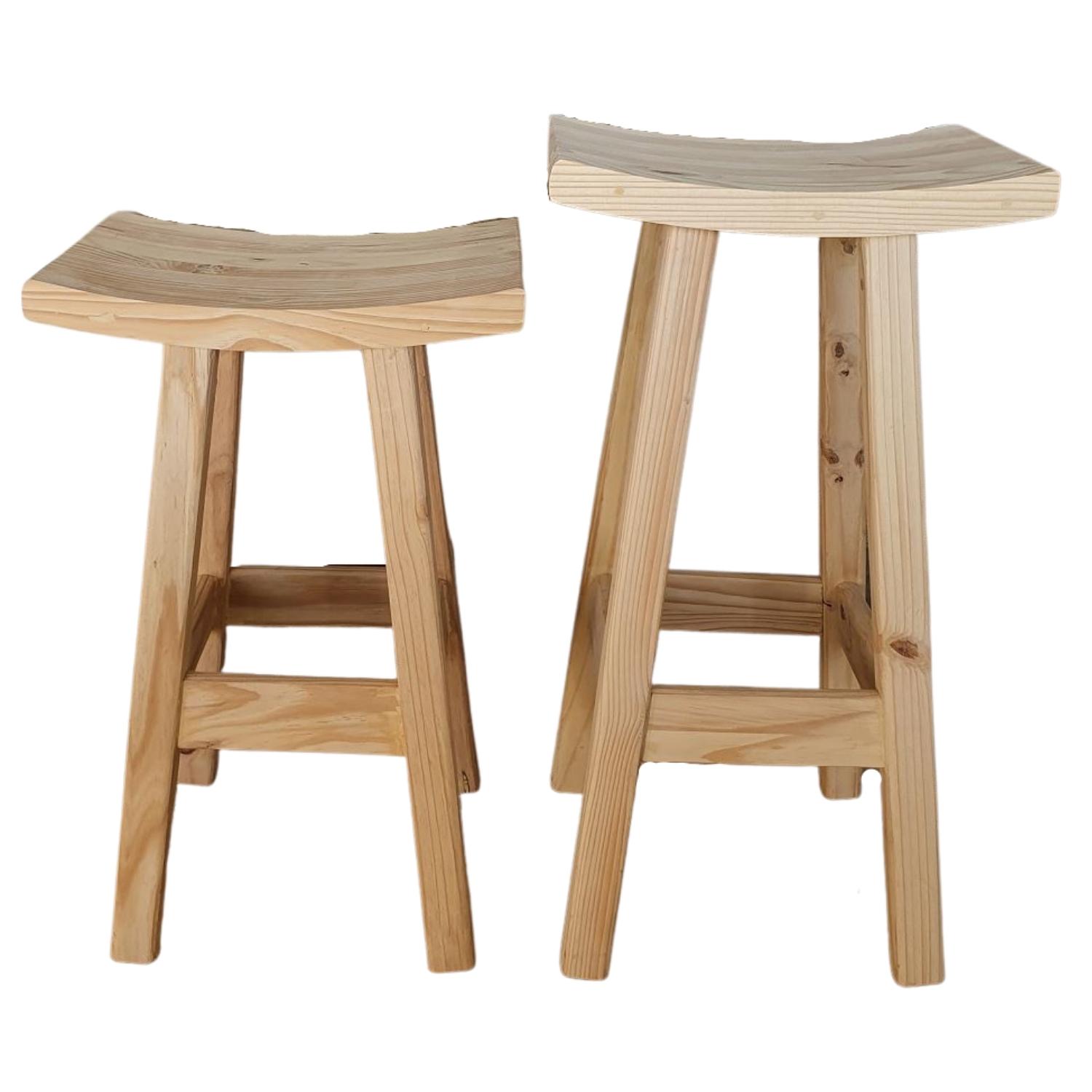 Bow Bar Chair 750 High - RAW