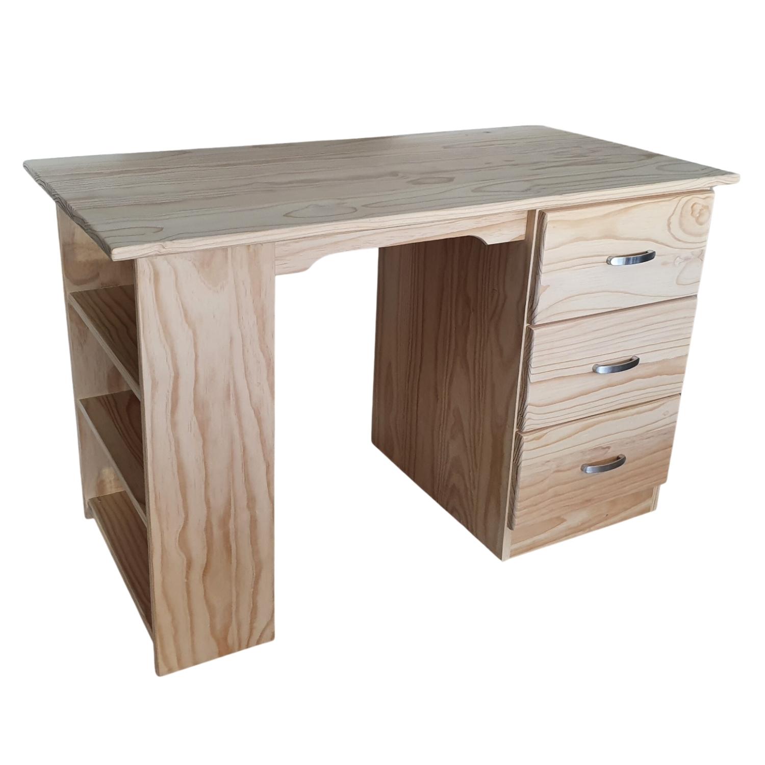 Desk Bookcase Combo RAW 1200X600