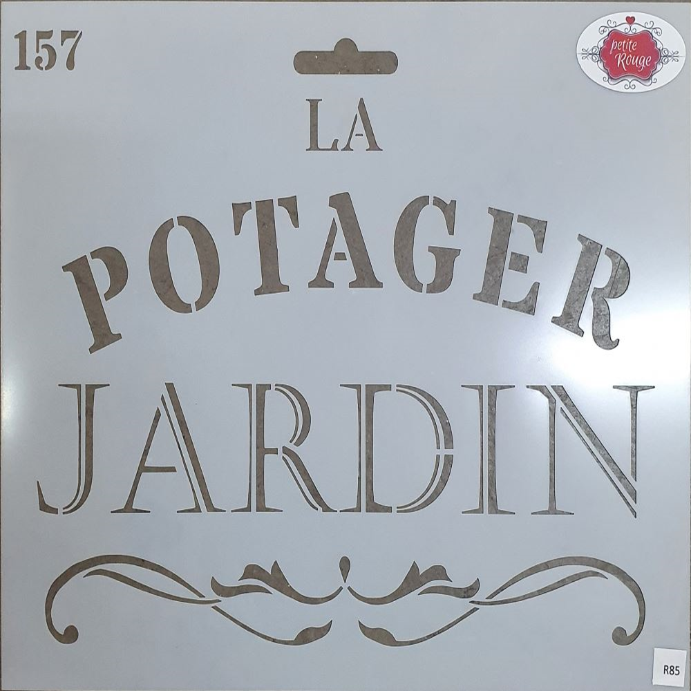 La Potager Jardin Stencil