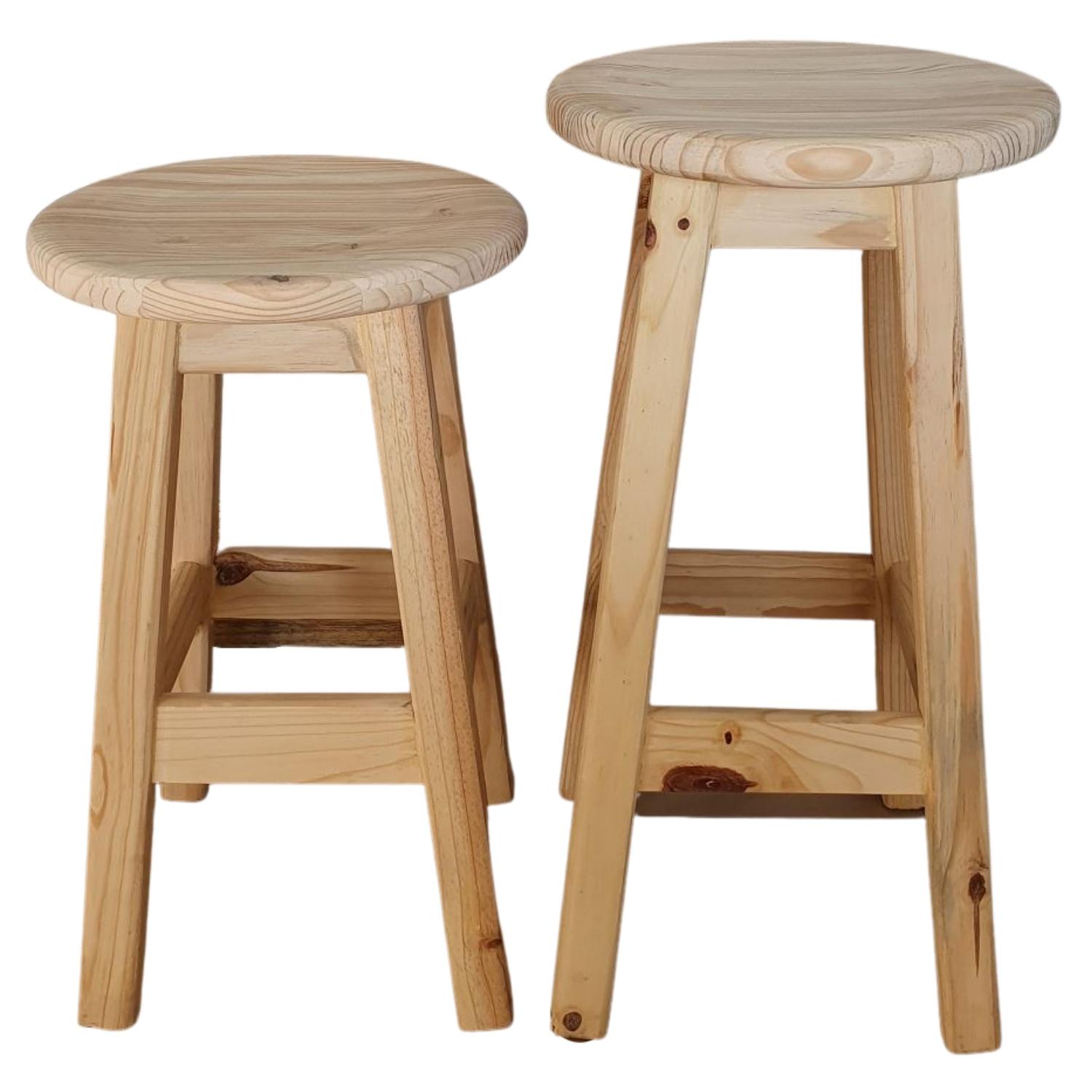 Round Bar Chair 630H - RAW