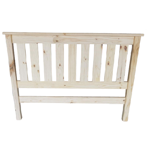 Slatted Headboard - RAW