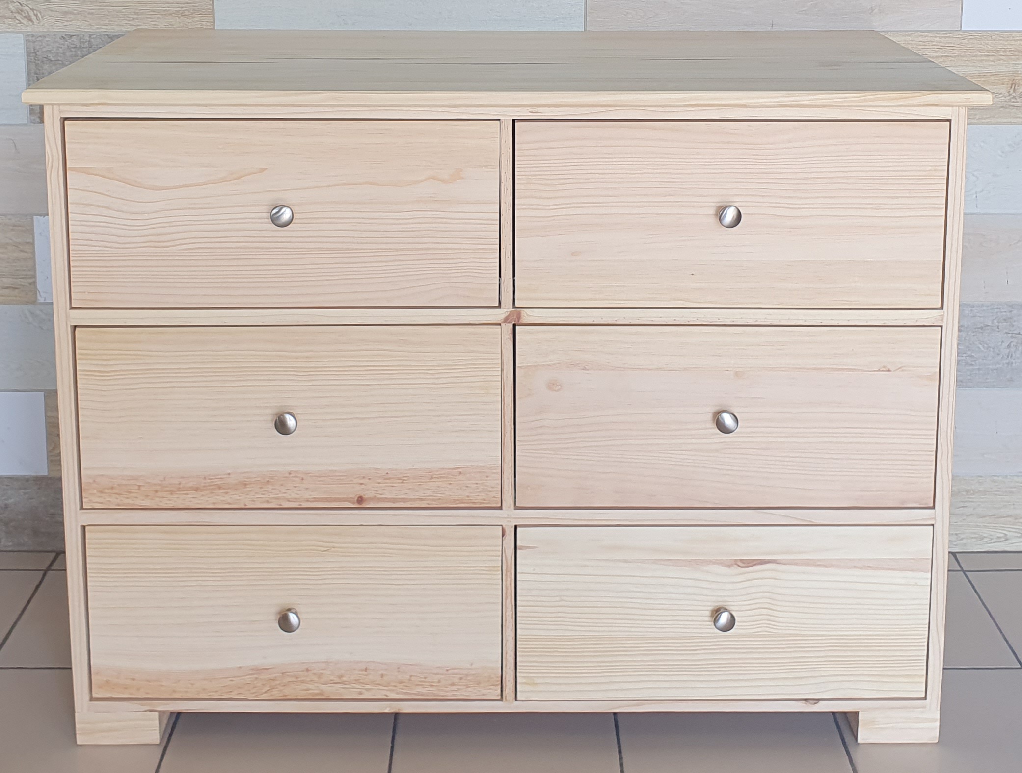 Mika Baby Compactum 6 Drawers - RAW