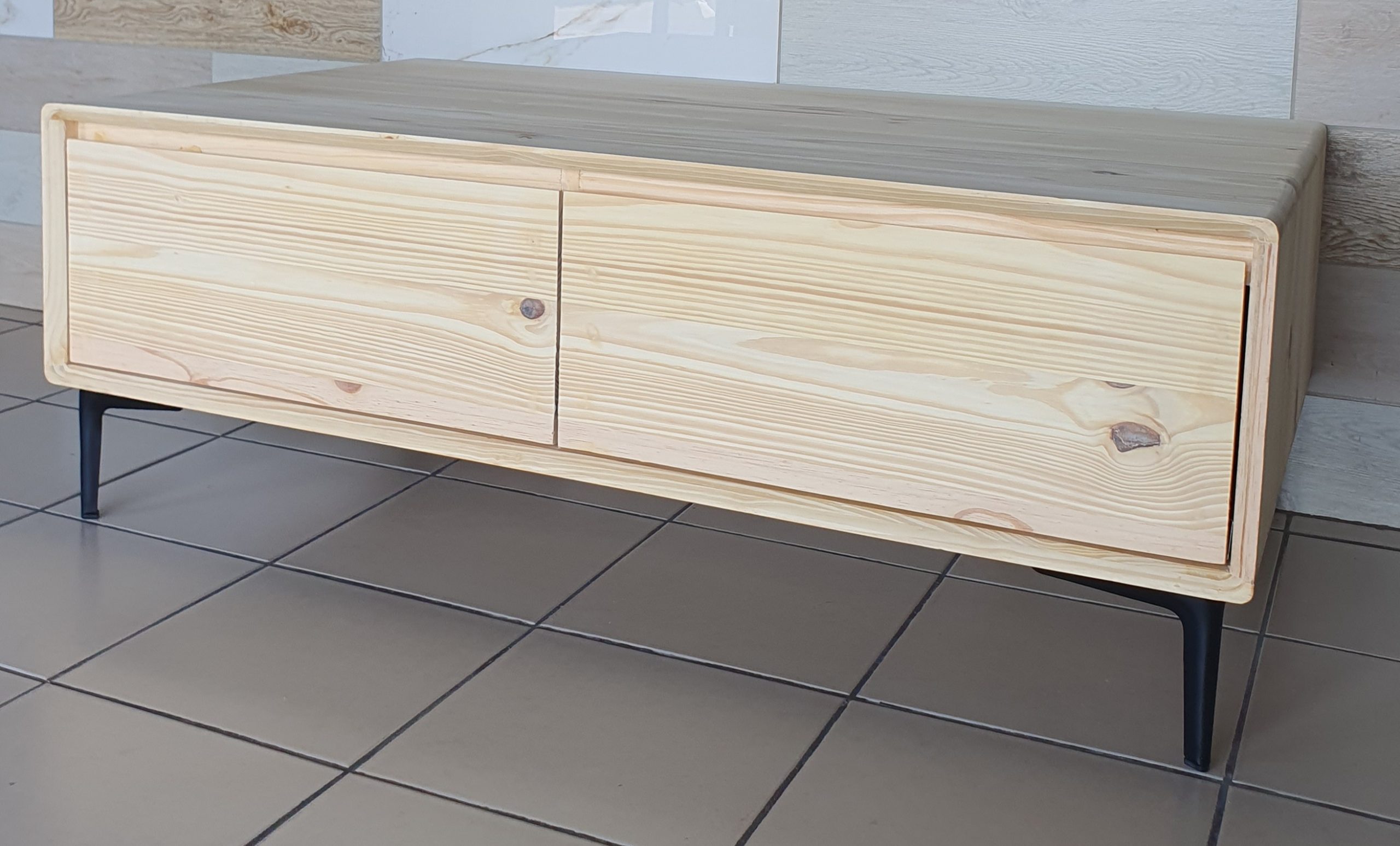 Lucy 4 Dr Coffee Table 1200X700X450 - RAW