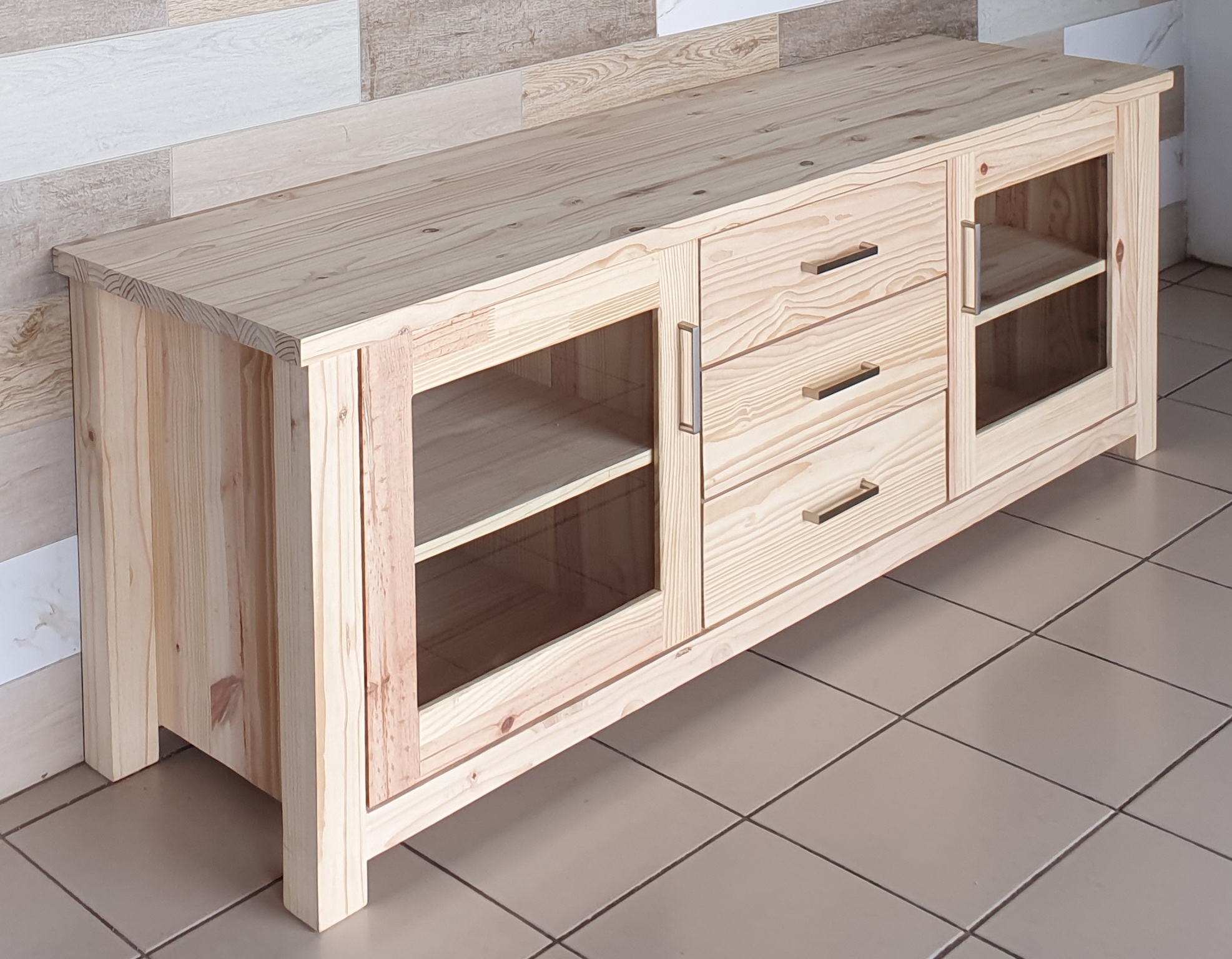 Regal Plasma 2 Door/3 Drawers - RAW - Image 2